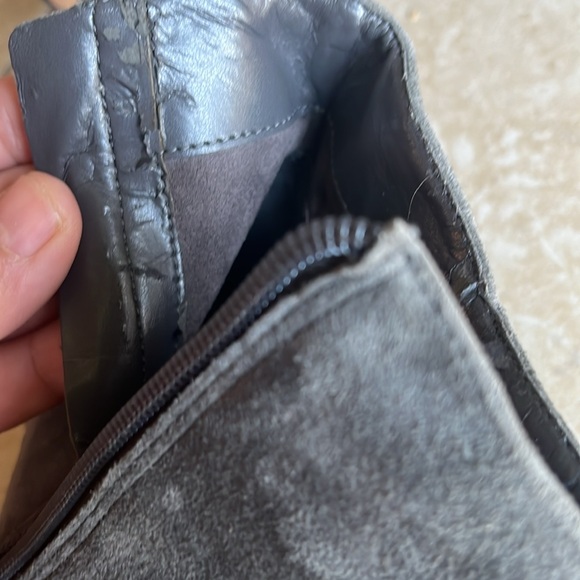 ⭐️ Bogo ⭐️ New Vince Camuto 6 (36) gray suet angle boots booties - Picture 10 of 12